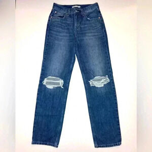 Levis Women’s Low Pro Straight Jeans Size- 25